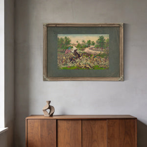 Battle of Quingua Phil I April 23 1899 1899 — Framed Wall Art Room View | Bella Frye