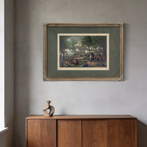 Battle of Chancellorsville 189 — Framed Wall Art Room View | Bella Frye