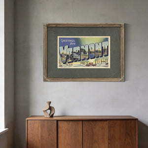 Vermont — Framed Wall Art Room View | Bella Frye