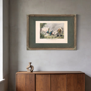 Death of Major Ringgold of the Flying Artillery 1846 — Framed Wall Art Room View | Bella Frye