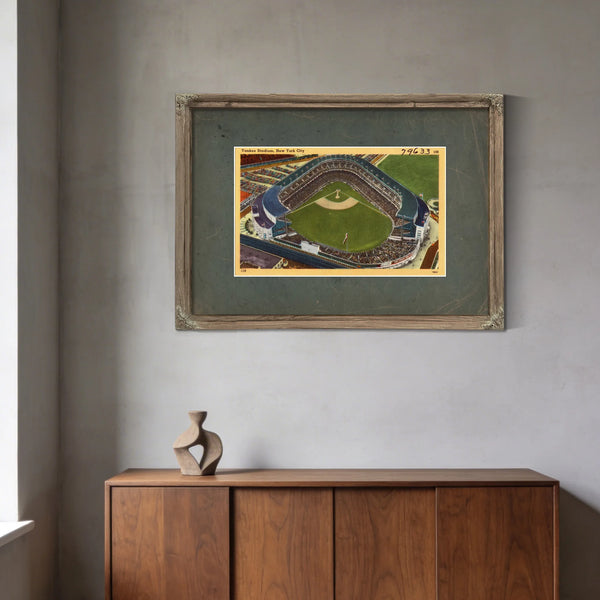 Yankee Stadium New York City D7a3 — Framed Wall Art Room View | Bella Frye