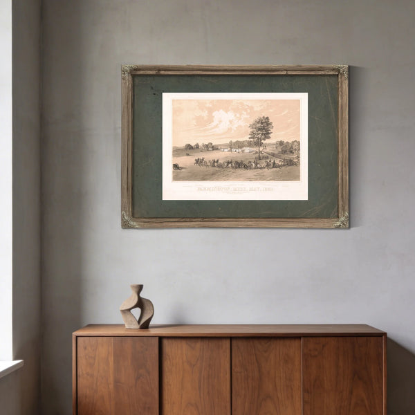 Farmington Miss May 1862 1862 — Framed Wall Art Room View | Bella Frye
