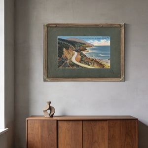 The Oregon Coast Highway On The Shores Of The Pacific — vintage wall art by Bella Frye