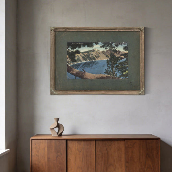 Crater Lake Oregon — vintage wall art by Bella Frye
