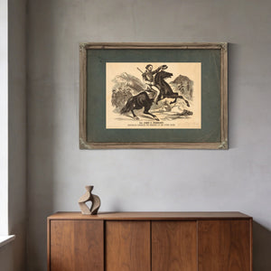 Col John C Fremont Republican Candidate for the President of the United Stat — Framed Wall Art Room View | Bella Frye