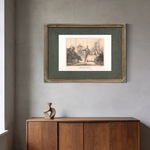 Abraham Lincoln Defending Young Armstrong 1865