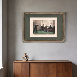Assassination of President Lincoln Fords Theatre Washington April 14 1865 18 — Framed Wall Art Room View | Bella Frye