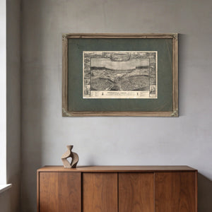 Andersonville Prison Camp Sumter Ga as it Appeared August 1st 1864 When it C — Framed Wall Art Room View | Bella Frye