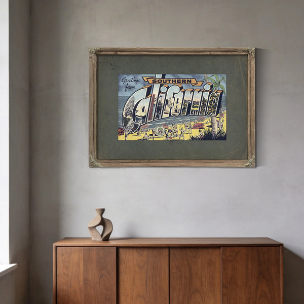 California Southern — Framed Wall Art Room View | Bella Frye