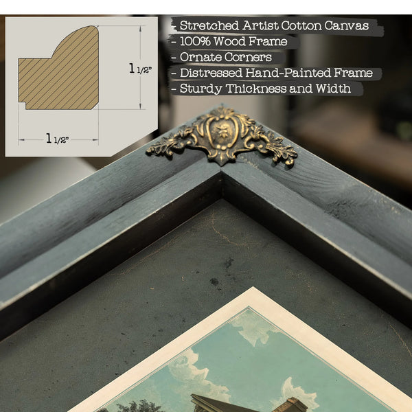 Abraham Lincolns Return Home After His Successful Campaign for the Presidency — Framed Wall Art Room View | Bella Frye