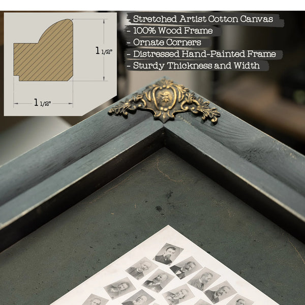 a Gallery of Welsh and Welsh American Poets 1893 — Framed Wall Art Room View | Bella Frye