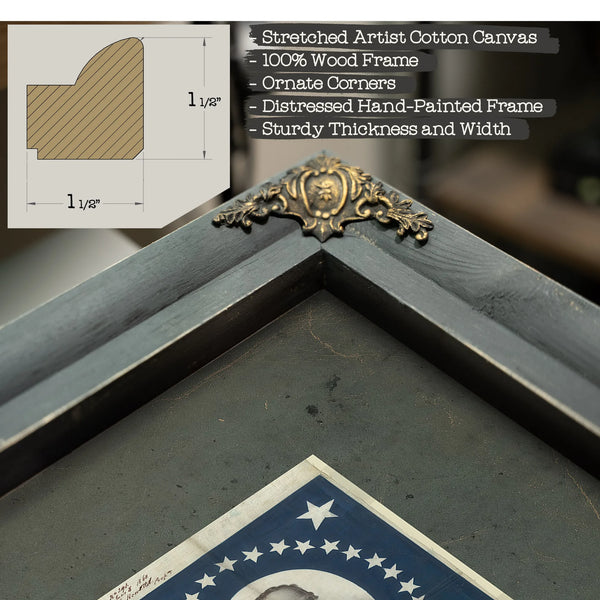 for President John Bell for Vice President Edward Everett 186 — Framed Wall Art Room View | Bella Frye