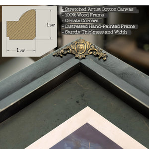 Fate of the Rebel Flag 1861 — Framed Wall Art Room View | Bella Frye