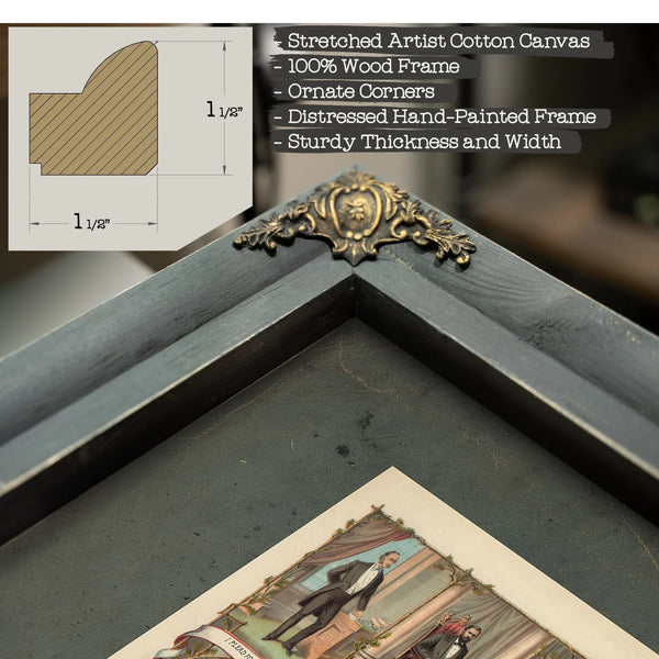 I Feed You All! 1875 — Framed Wall Art Room View | Bella Frye