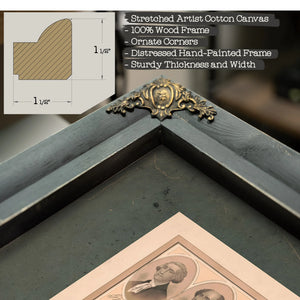 American Presidents First Hundred Years 1776 1876 1876 — Framed Wall Art Room View | Bella Frye