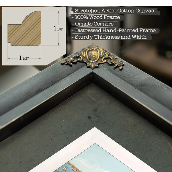 Fortress Monroe Old Point Comfort and Hygeia Hotel Va 1861 — Framed Wall Art Room View | Bella Frye