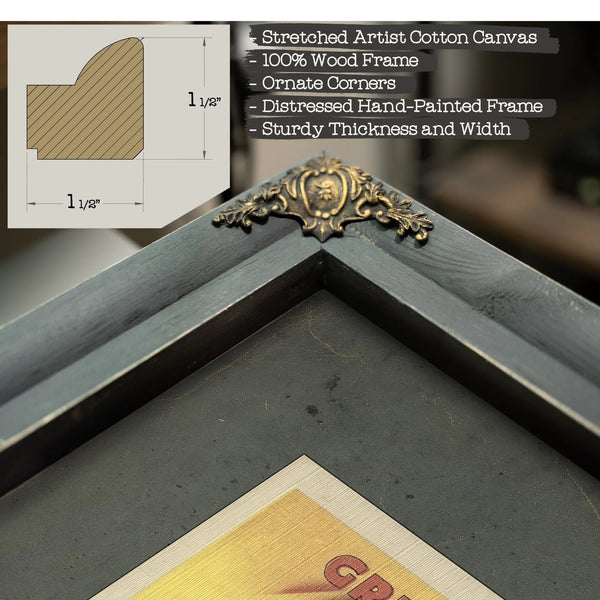 Ohio Cleveland — Framed Wall Art Room View | Bella Frye