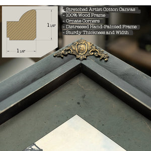 The Iron Crossing at Blackwells Island — Framed Wall Art Room View | Bella Frye