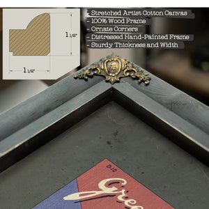 Texas Dallas — Framed Wall Art Room View | Bella Frye