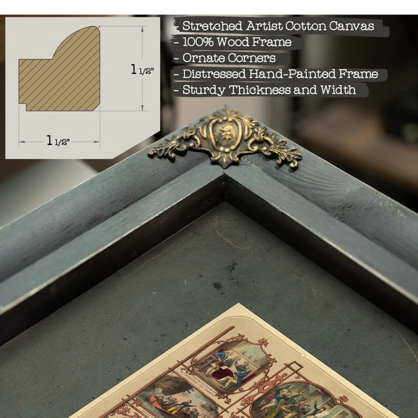 1776 Centennial International Exhibition 1876 History of the United States 18 — Framed Wall Art Room View | Bella Frye