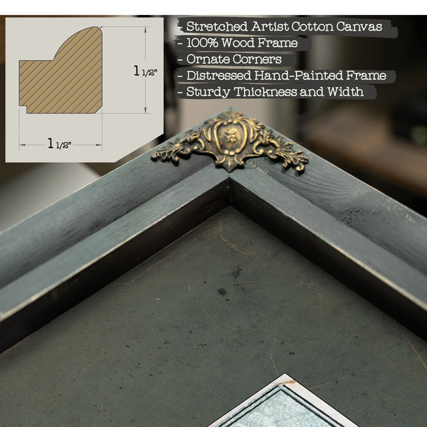 Ticket 1911 Big Game — Framed Wall Art Room View | Bella Frye