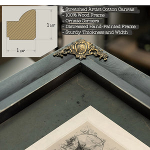 Columbias Noblest Sons 1865 — Framed Wall Art Room View | Bella Frye