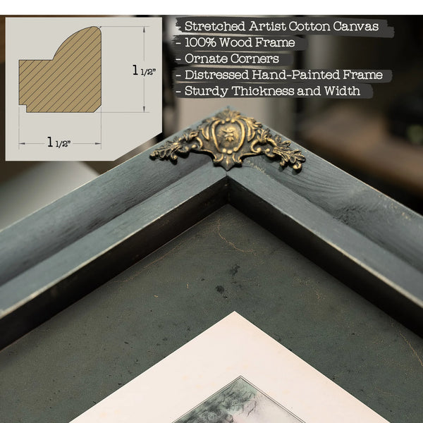 Battle of Buena Vista 19th Century — Framed Wall Art Room View | Bella Frye