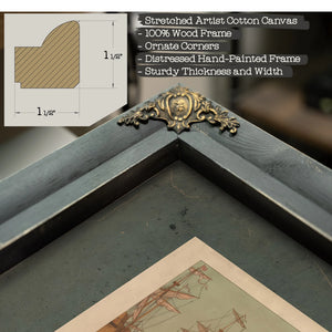 Columbus Taking Possession of the New Country 1893 — Framed Wall Art Room View | Bella Frye
