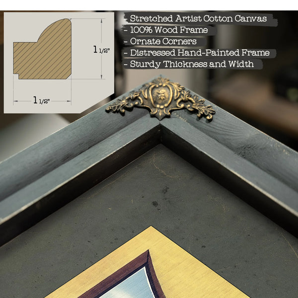 Oklahoma Tulsa — Framed Wall Art Room View | Bella Frye