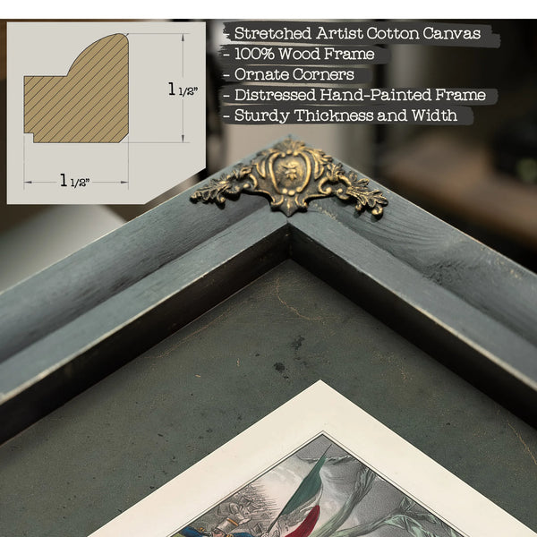 Battle of Cerro Cordo April 18th 1847 1847 — Framed Wall Art Room View | Bella Frye
