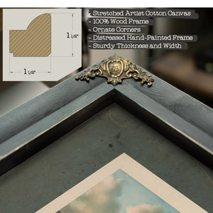 Capture of Fort Fisher 189 — Framed Wall Art Room View | Bella Frye