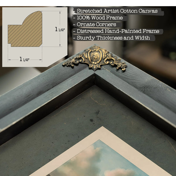 Capture of Fort Fisher 189 — Framed Wall Art Room View | Bella Frye