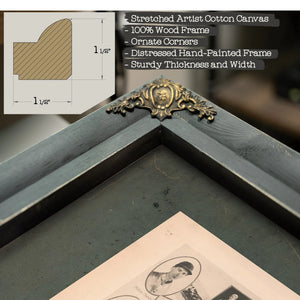 Americas Famous Jockeys 195 — Framed Wall Art Room View | Bella Frye