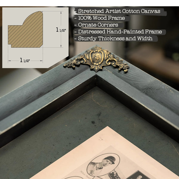 Americas Famous Jockeys 195 — Framed Wall Art Room View | Bella Frye