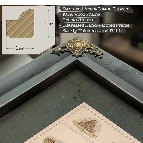 a View of the Columbian Exposition 1892 — Framed Wall Art Room View | Bella Frye