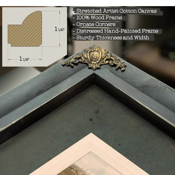La Fayette Barracks Baltimore Md 1862 — Framed Wall Art Room View | Bella Frye