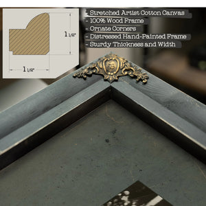 Boston Red Sox Golden Outfield — Framed Wall Art Room View | Bella Frye