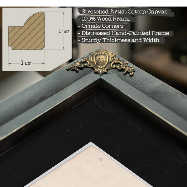 Mail Cart — Framed Wall Art Room View | Bella Frye