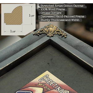 Arkansas Little Rock — Framed Wall Art Room View | Bella Frye