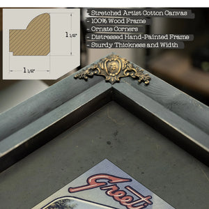 North Dakota Fargo — Framed Wall Art Room View | Bella Frye