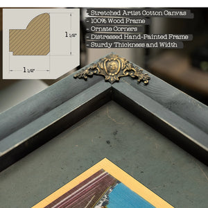 Times — Framed Wall Art Room View | Bella Frye