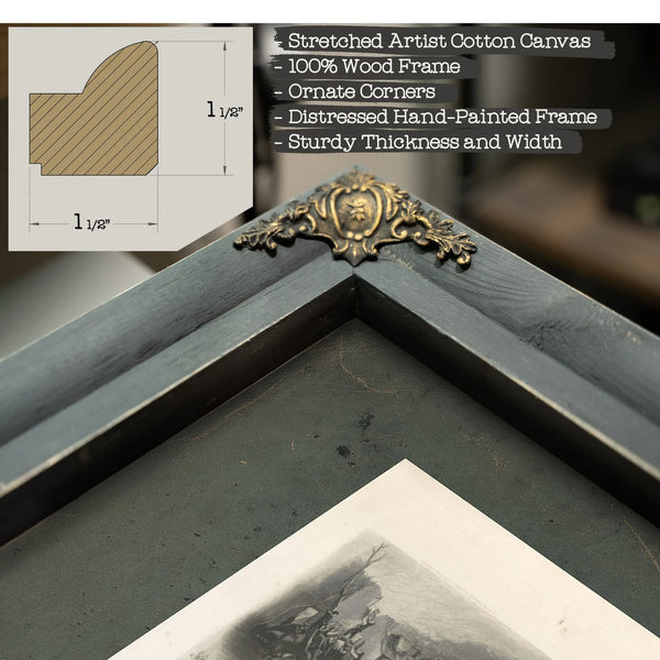 American Methodism 19th Century — Framed Wall Art Room View | Bella Frye
