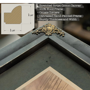 Kearsarce and Alabama 1887 — Framed Wall Art Room View | Bella Frye