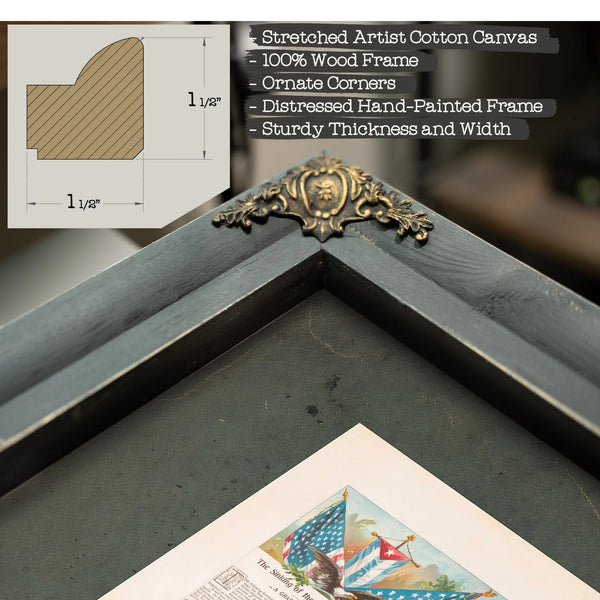 Hobson of Alabama 1899 — Framed Wall Art Room View | Bella Frye