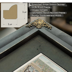 Birds Eye View of the Worlds Columbian Exposition Chicago 1893 1893 — Framed Wall Art Room View | Bella Frye