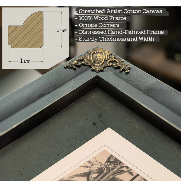 Commander Selfridge on His Return Reconnaissance Into the Interior of Darien — Framed Wall Art Room View | Bella Frye