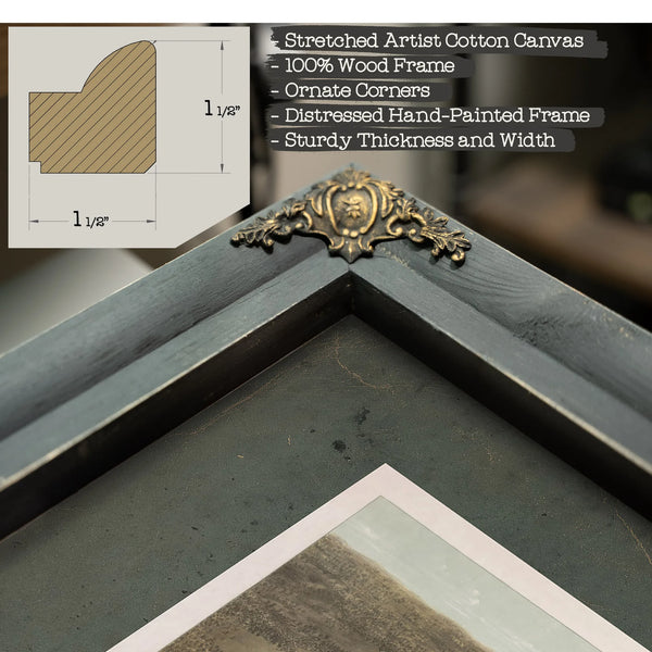 Birds Eye View of the City of Columbia South Carolina 1872 1872 — Framed Wall Art Room View | Bella Frye