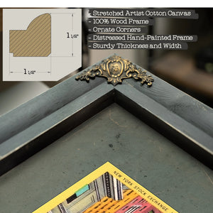 The Temple of Fortune Wall Streets Gilded Altar — Framed Wall Art Room View | Bella Frye
