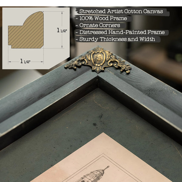 38th Regiment Jefferson Guards New York State Artillery 1843 — Framed Wall Art Room View | Bella Frye