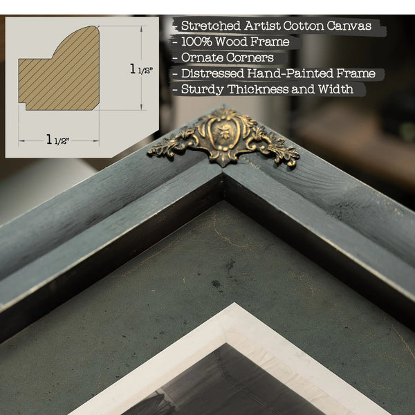 Death of Lincoln 1875 — Framed Wall Art Room View | Bella Frye